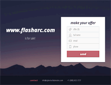 Tablet Screenshot of flasharc.com